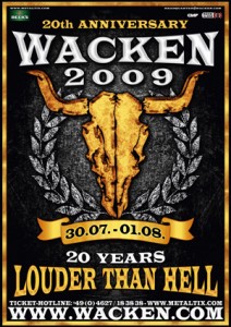 Wacken 2009 - 20. Asugabe!