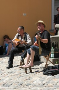 Straßenmusiker beim TFF 2009