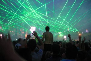 Tomorrowland Lasershow 2012