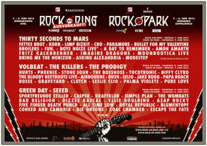 rock am ring rock im park lineup 2013