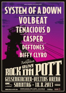Rock im Pott Lineup 2013