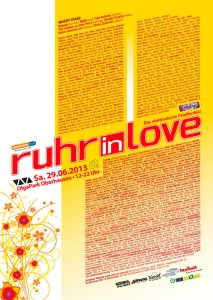 Ruhr in Love Line up 2013