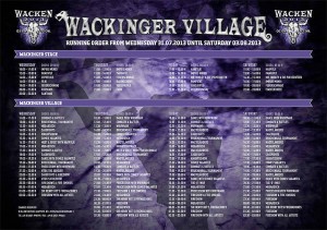 Wackinger-Village-Zeitplan-2013