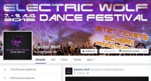 Electric-Wolf-Festival bei Facebook