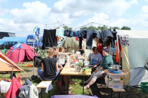 Crew-Camping der Foodsaver @ Hurricane